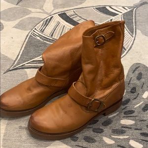 Gently worn Frye ankle boots